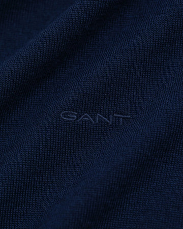 Πουλόβερ Με Λαιμόκοψη Από Μερινό Μαλλί GANT